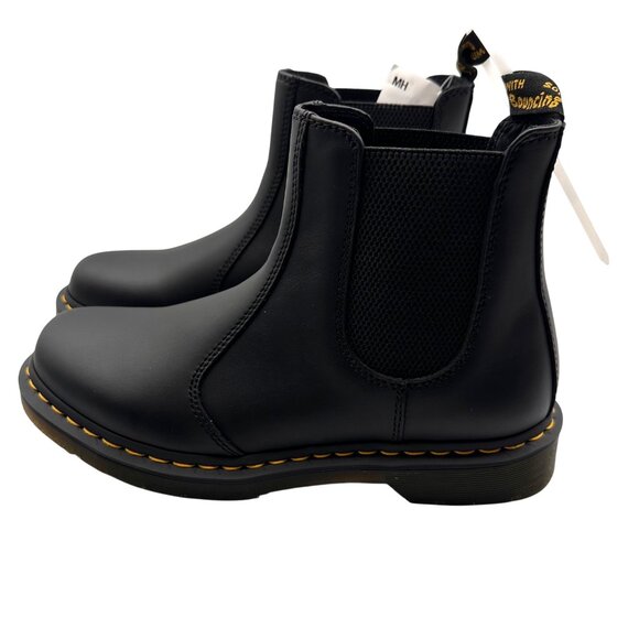 Dr. Martens Size 11 Smooth Leather Chelsea Boots Classic Black Icon Women’s 2976 - Picture 2 of 9
